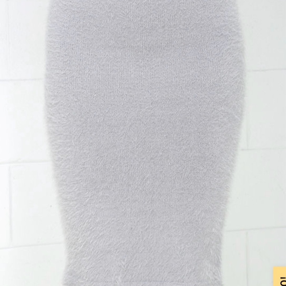 Lulu's Soft Gray Knit Set - Picture 4 of 5